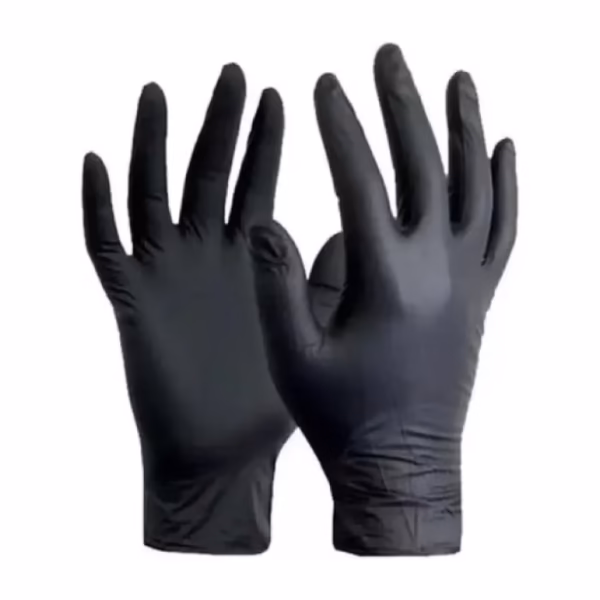 GUANTE NITRILO NEGRO TALLA 8 YES-8