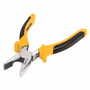  PINZA PARA ELECTRICISTA 8" MANGO COMFORT GRIP, PRETUL